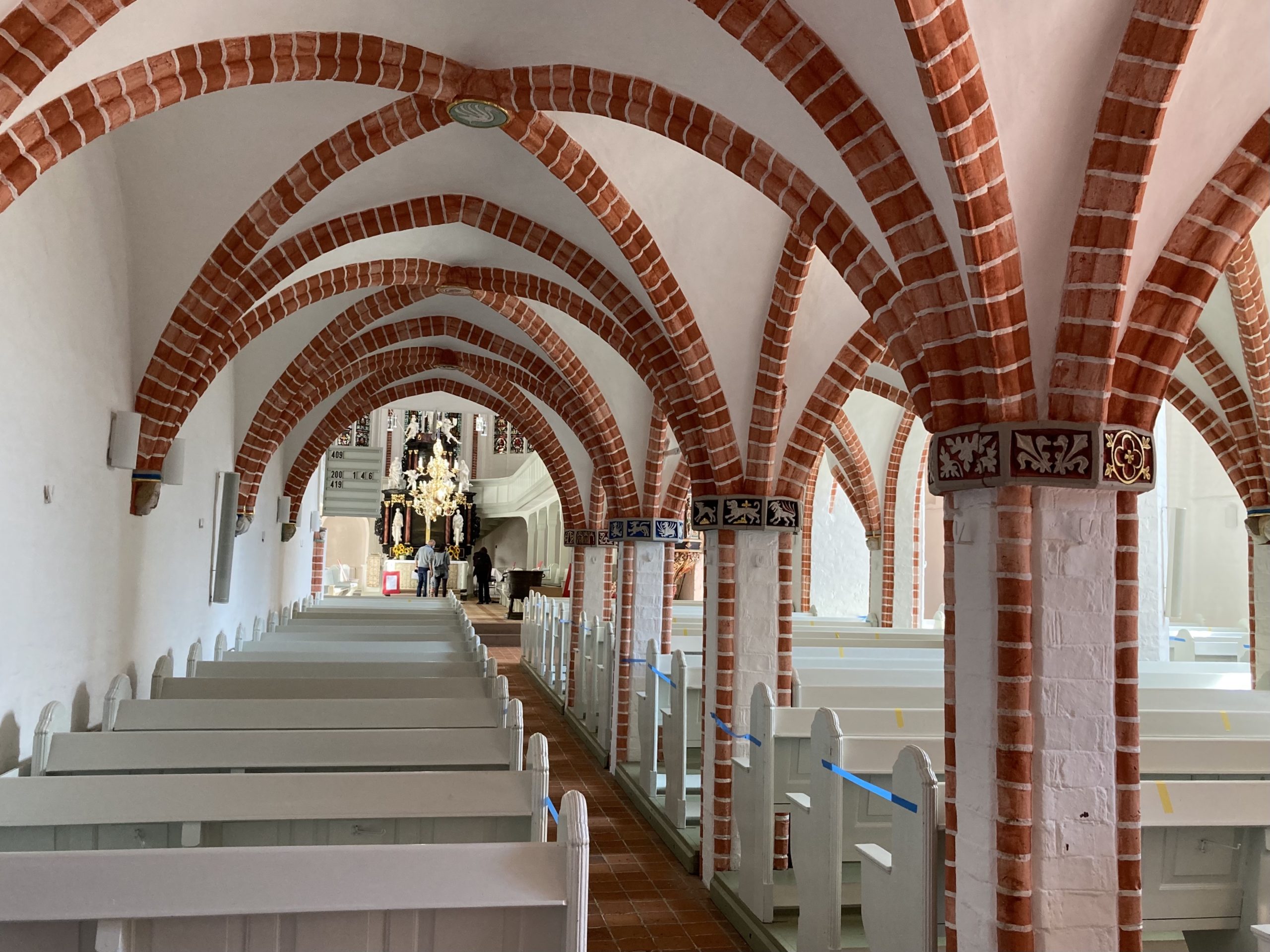 view inside the church