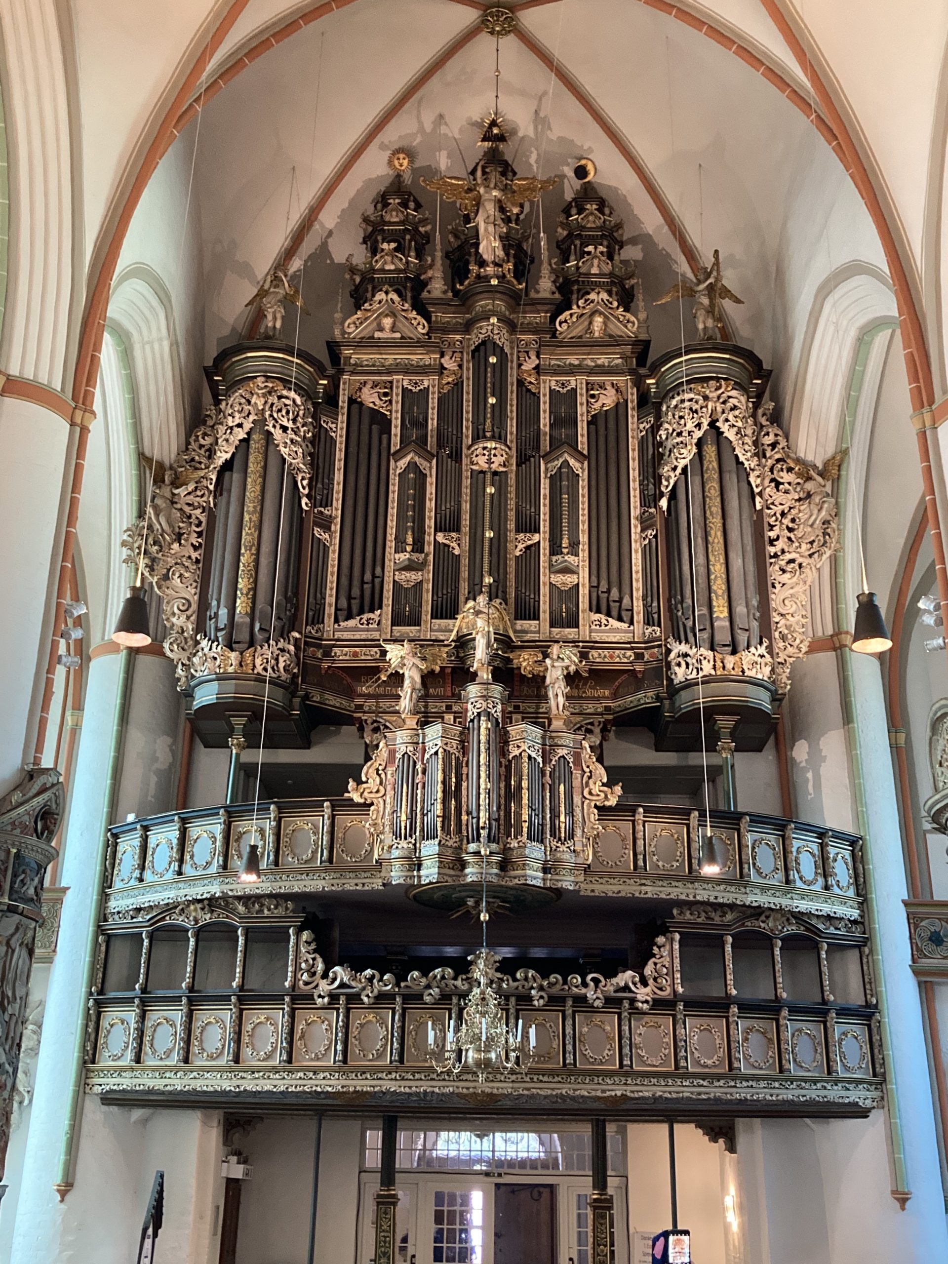 the organ in St Johannis