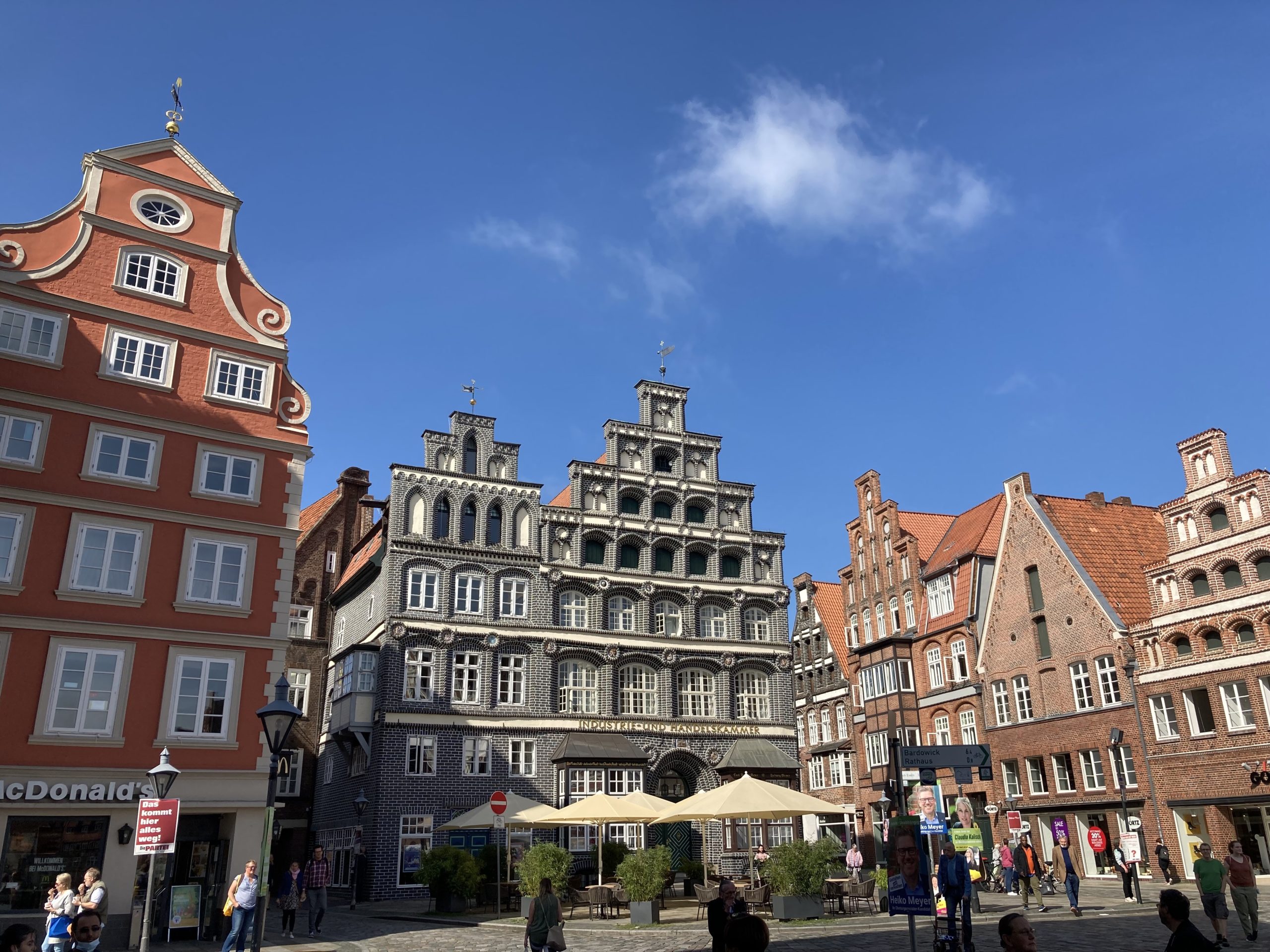 central square in Lüneburg